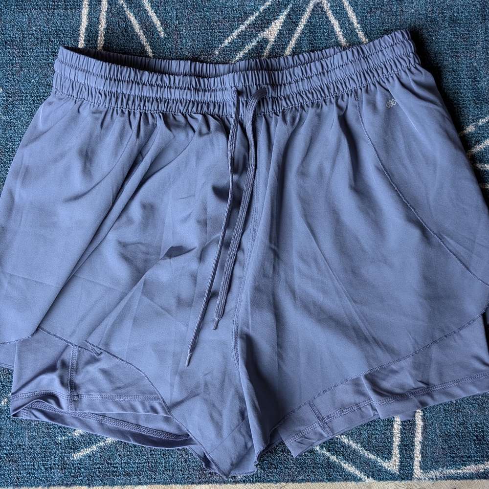 Stylish Women's Athletic Shorts in Blue